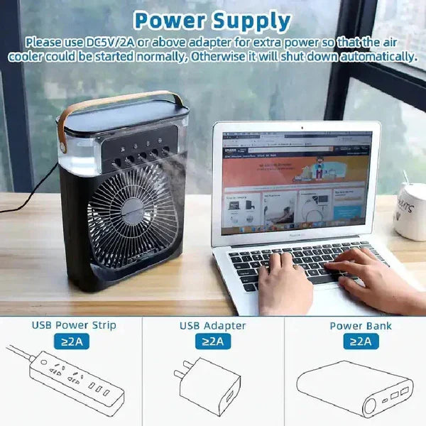 Mini Air Cooler  ميني مكيف الهواء المحمول