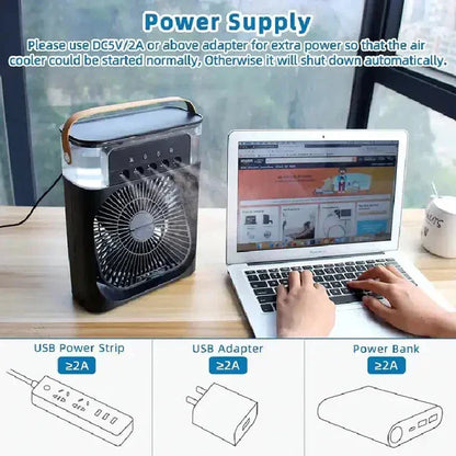 Mini Air Cooler  ميني مكيف الهواء المحمول